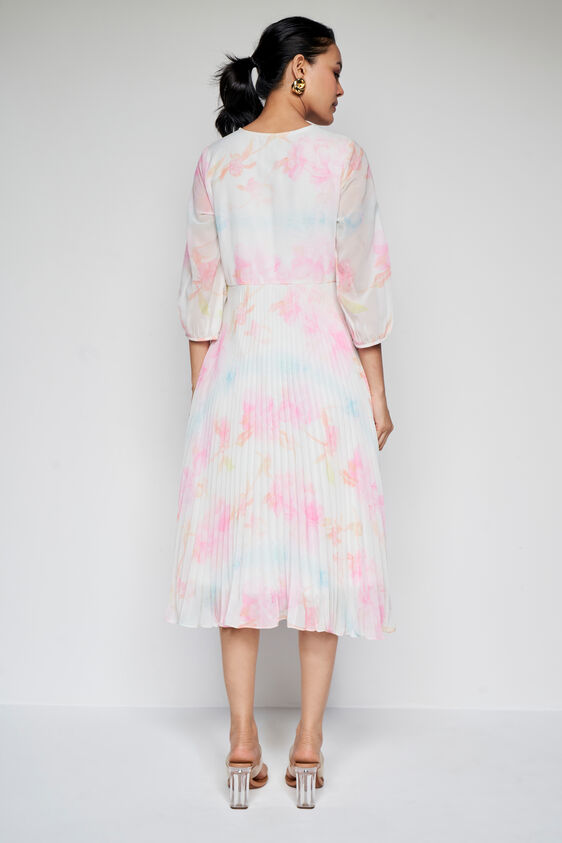 Candyfloss Pleated Dress, Pink, image 5